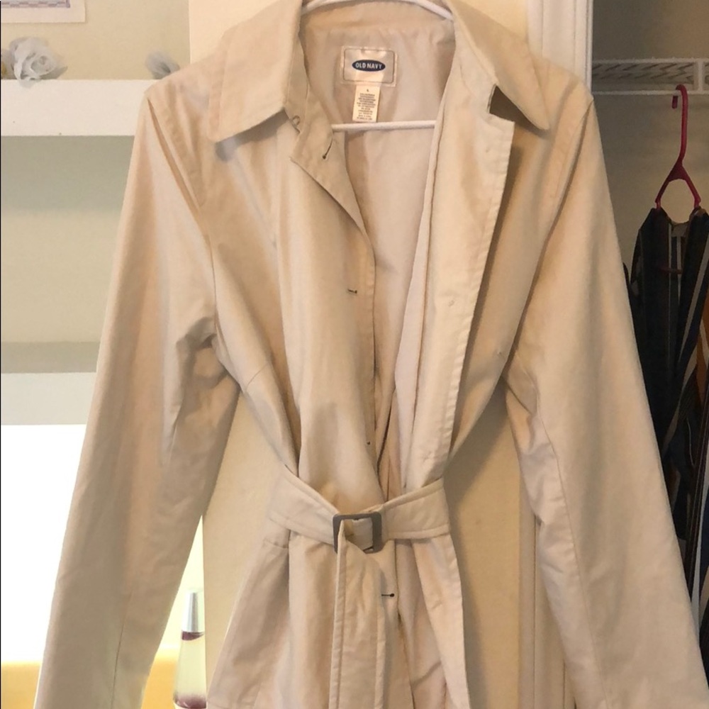 Tan old navy coat